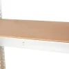 Arbejdsborde & Reoler*Stålreol galv. m/5 hylder - 90 x 180 x 45 cm