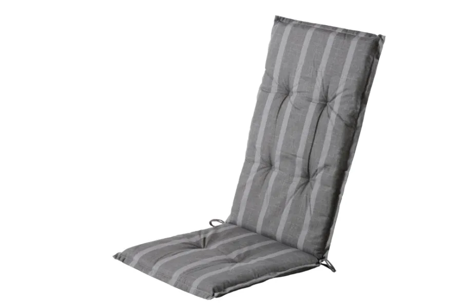 Sunlife® Sæsonafslutning|Havehynder*Stolehynde Doha 118 x 49 cm - Grå stribet