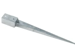Stolper & Pæle*Stolpespyd galvaniseret 76 x 76 x 750 mm