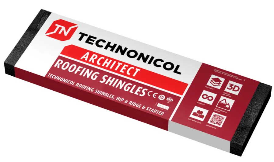 Tagpap & Asfalt*Tagfod shingel 100 x 25 cm Sort