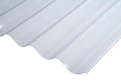 Rodena Tagplader*Tagplade glasklar 90 x 200 cm - SUNLUX® Sinus