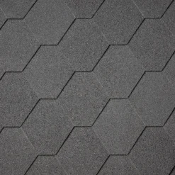 Tagpap & Asfalt*Tagshingels sort pakke a 3 m²
