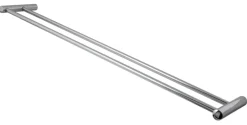 TARGET® Håndklædeholdere*håndklædestang dobbelt 60 cm krom