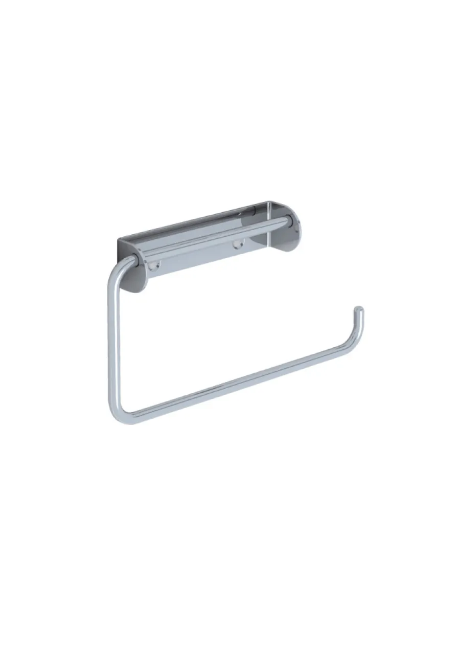 TARGET® Toiletrulleholdere*toiletpapirholder med plade krom