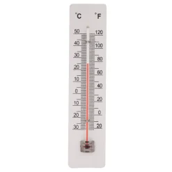 Termometre*Termometer inde/ude Hvid