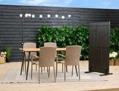 Sunlife® Sæsonafslutning|Læhegn*Terrasseafskærmning New York akacie - Sort