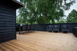 Terrassebrædder*Terrassebrædder R3 termofyr 25 x 115 mm x 3,6 meter