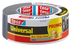 tesa® Tape*gaffatape 48 mm x 65 meter Sølv