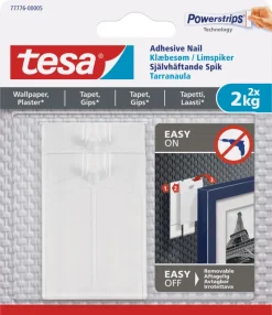tesa® Klæbesøm*klæbesøm til tapet og gips 2 kg - 2 stk. Hvid