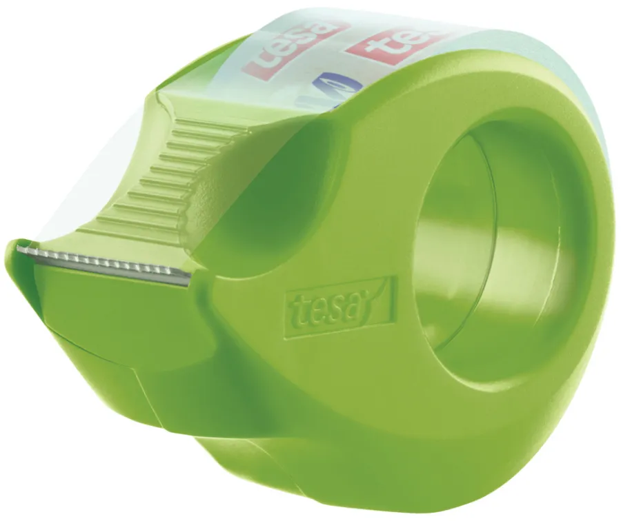 tesa® Tape*Kontortape 2 ruller tape og dispenser Transparant