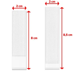 tesa® Klæbesøm*Powerstrips Click Multi Medium/Large 14 par