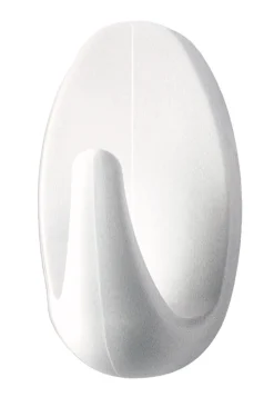 tesa® Klæbesøm*Powerstrips Kroge Oval Small 1 kg - 3 stk. Hvid