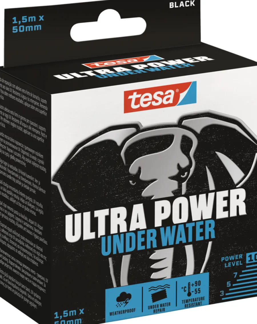 tesa® Tape*reparationstape Ultra Power Under Water 50 mm x 1,5 meter