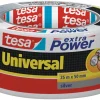 tesa® Tape*Universal gaffatape sølv 50 mm x 25 meter