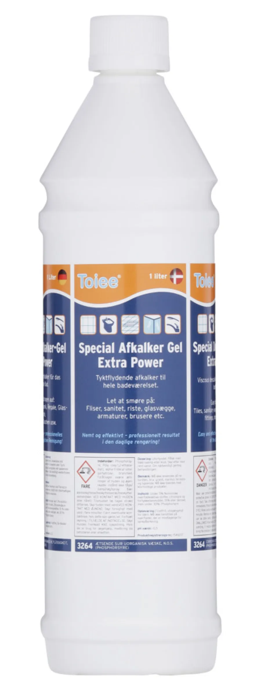 Toiee Rengøringsmidler*Special Afkalker Gel 1 liter