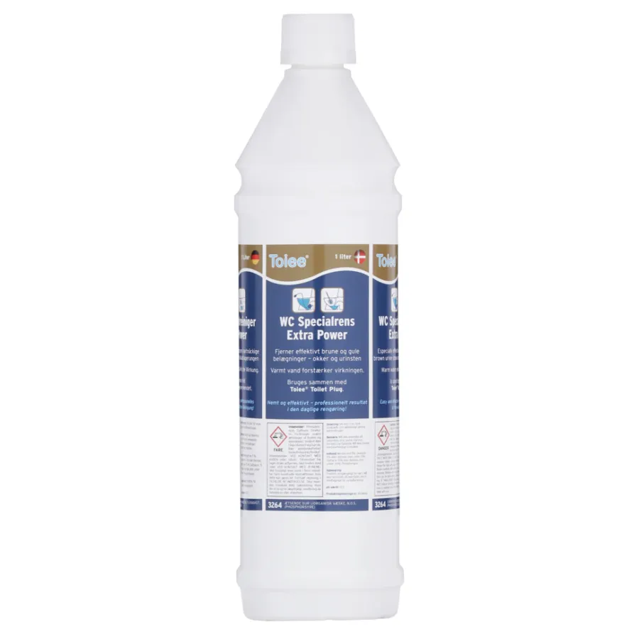Toiee Rengøringsmidler*WC Specielrens Extra Power 1 liter