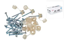 Rodena Tagplader*Topskrue monteringssæt A96 100 stk. 4 x 45 mm