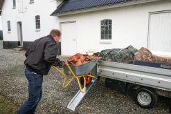 Trailertools Trailertilbehør*Trailerrampe til sidemontering 100 x 47 x 21,5 cm