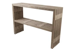 Planteborde & Højbede|Øvrige Havemøbler*Tralle plantebord 115 x 32 x 80 cm Rustik