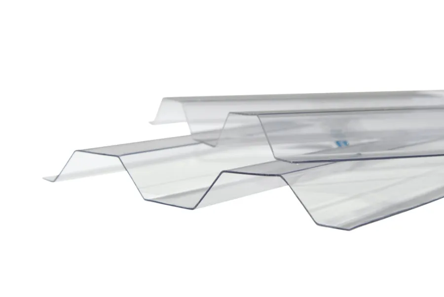 Rodena Tagplader*Trapezplade glasklar profil 76/18 111,9 x 244 cm
