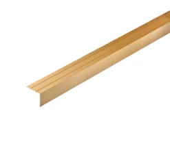Profillister*Trappeprofil mat guld 20 x 25 x 900 mm