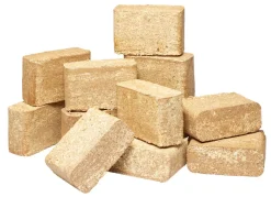 Brændsel*Træbriketter - ca. 10 kg