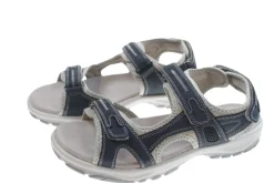 Træsko & Fodtøj*Trekkingsandaler dame læder str. 41 Denimfarvet