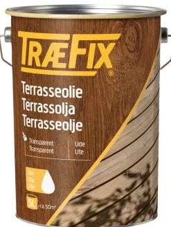 TræFix® Træolie*terrasseolie klar 5 liter Nyatoh