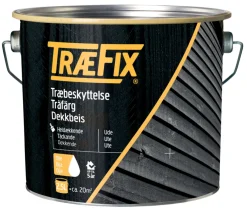 TræFix® Træbeskyttelse*træbeskyttelse heldækkende 2,5 l Hvid