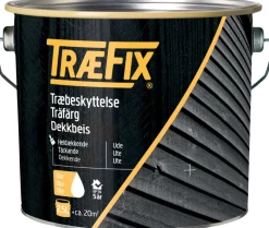 TræFix® Træbeskyttelse*træbeskyttelse heldækkende grøn umbra 2,5 liter Grøn umbra (svarende til NCS S 7020-G50Y)