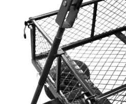 Garden® Trillebøre & Sækkevogne*Trækvogn heavy duty - Mat sort