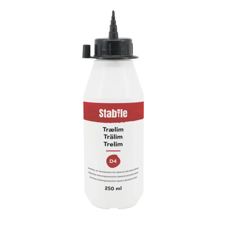 Stabile® Trælim*Trælim D4 PU 250 ml - Lys brun