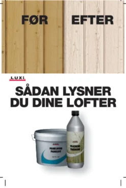 LUXI® Træ-, Flise- & Murrens*Trærens 1 liter koncentrat -