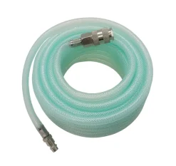 Kompressor*Trykluftslange 1/4" 10 meter m/lynkobling og nippel