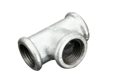 Galvaniserede*T-stykke galvaniseret 1/2"
