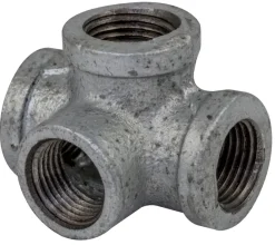 Galvaniserede*T-stykke galvaniseret hjørne 1/2"