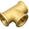 Messing*T-stykke messing 1/2"