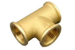 Messing*T-stykke messing 1/2"