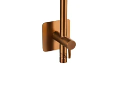 Udendørsbrusere*Udebruser kobberfinish t/koldt vand Ø20 cm