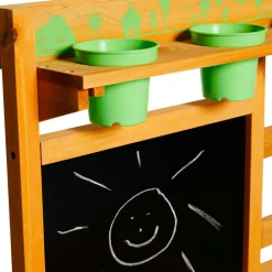 Nordic Play Legetøj*Udekøkken m/tilbehør træ 77 x 32 x 95 cm -