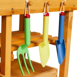 Nordic Play Legetøj*Udekøkken m/tilbehør træ 77 x 32 x 95 cm -