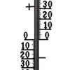 Termometre*Udendørstermometer i metal