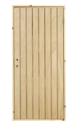 Døre & Karme*Udhusdør højrehængt 94,8 x 205 cm
