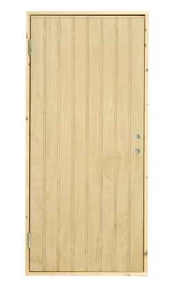 Døre & Karme*Udhusdør venstrehængt 94,8 x 205 cm