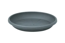 Krukker*Underskål Cylindro plast Ø37 cm Grå