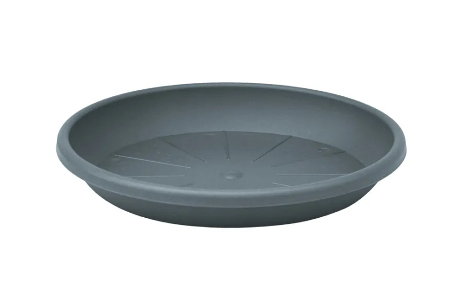 Krukker*Underskål Cylindro plast Ø37 cm Grå