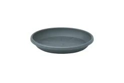 Krukker*Underskål Cylindro plast Ø25 cm Grå