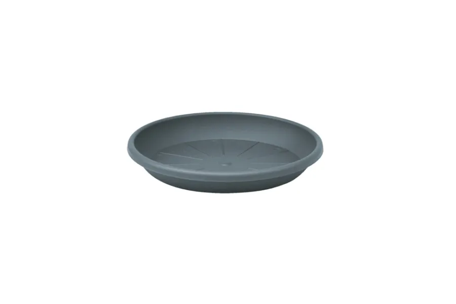 Krukker*Underskål Cylindro plast Ø21 cm Grå