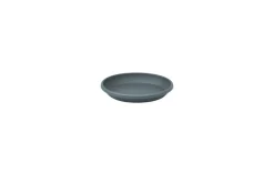 Krukker*Underskål Cylindro plast Ø13 cm Grå