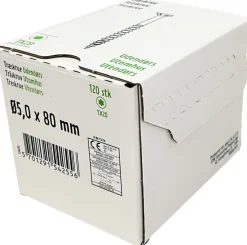 Skruer*Universalskrue Basic 5,0 x 80 mm 120 stk.
